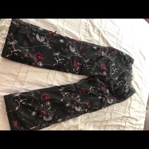 Floral Snow Pants